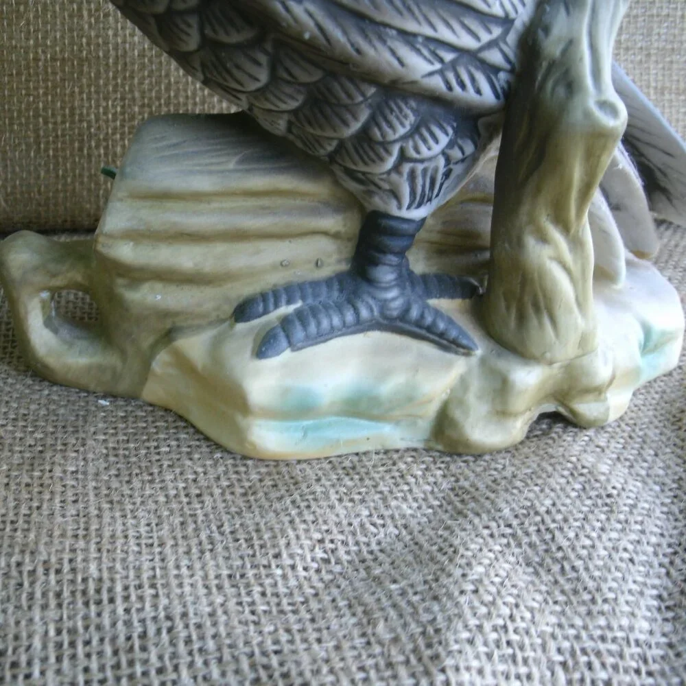 Vintage Large Homco Brown Owl Porcelain Figurine - Picture 11 of 16